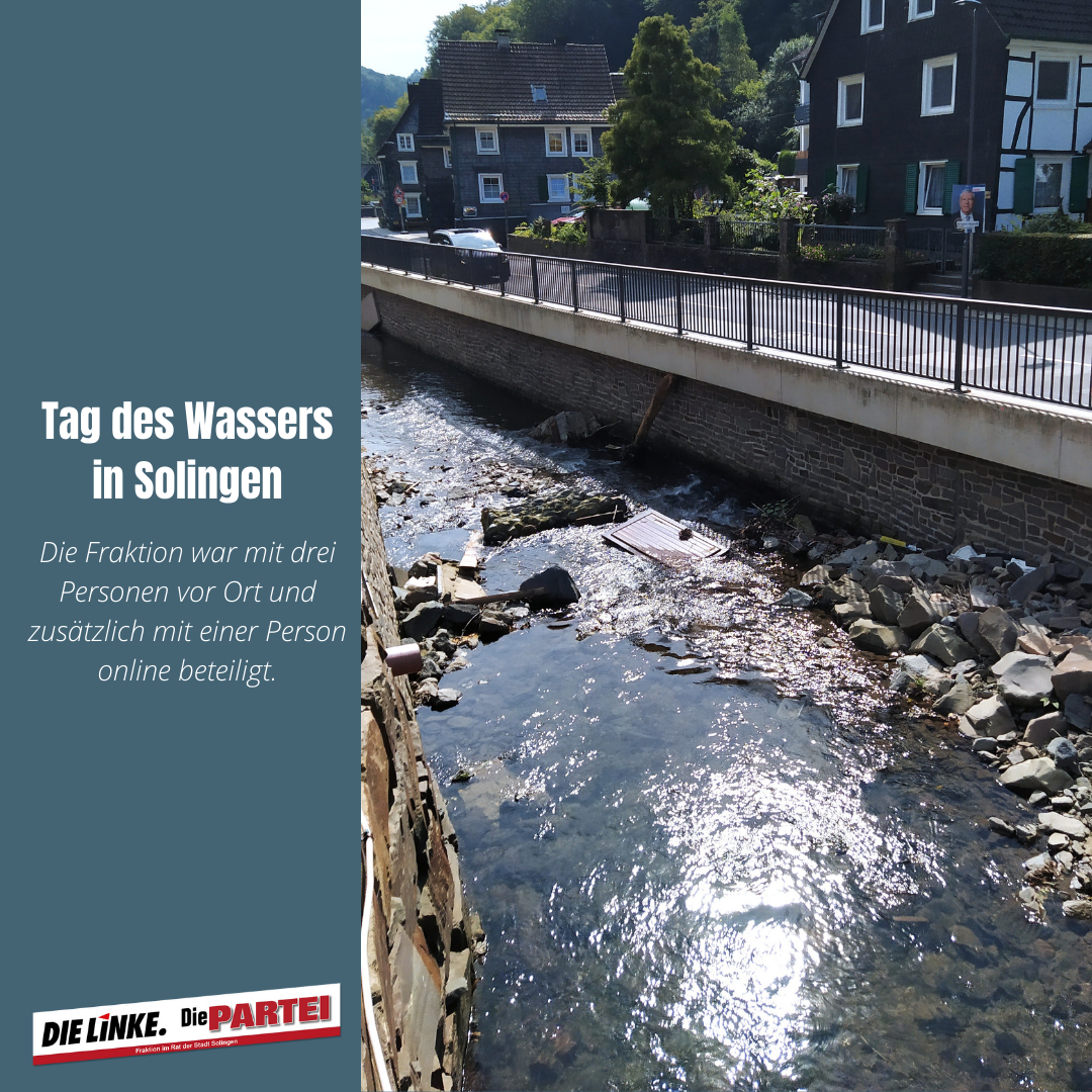 Tag des Wassers in Solingen